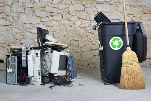 Secure document shredding as part of office clearance