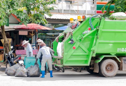 Clearing household items during home clearance