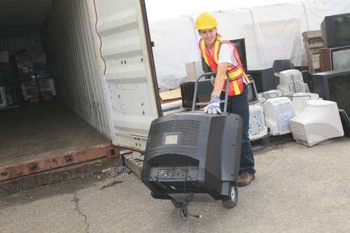 Harlesden industrial area waste removal process